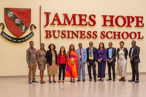 The Director of Strategic Partnerships & International Office (Chief Growth & Strategy Officer), Mrs. Zephia Ovia-Ikem, hosted members from London School of Economics and Political Science (LSE) on a campus visit to James Hope University